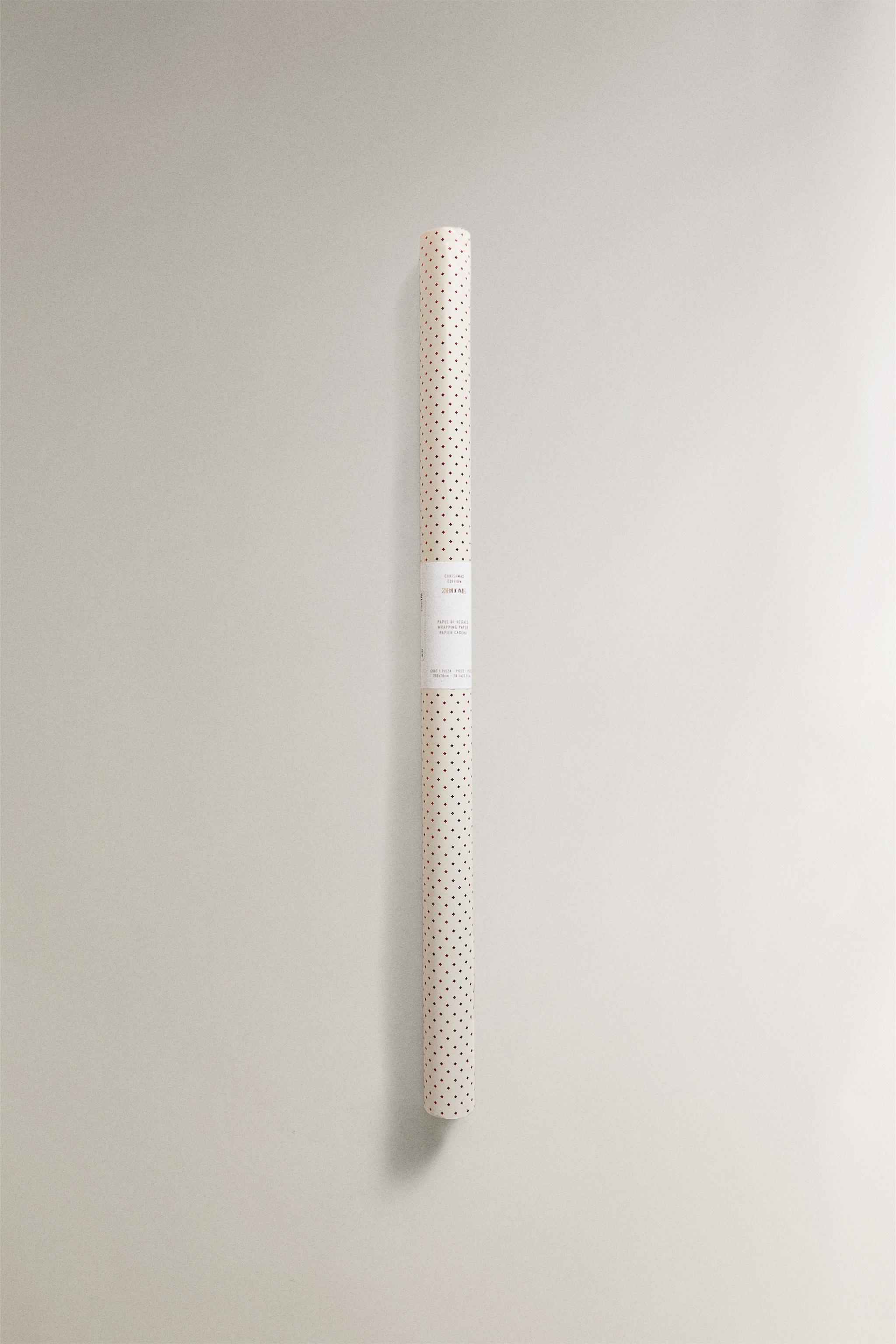 CHRISTMAS MATTE DOTTED GIFT WRAPPING PAPER